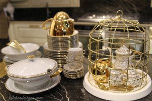 gold kitchen accessories