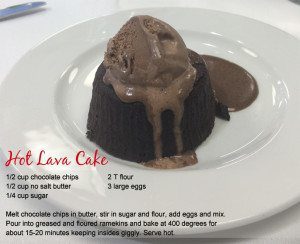 hot lava cake recipe