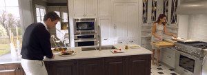 wood mode kitchen family cooking
