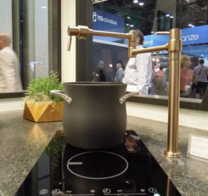 satin gold faucet