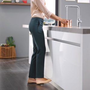 grove foot controlled water faucet