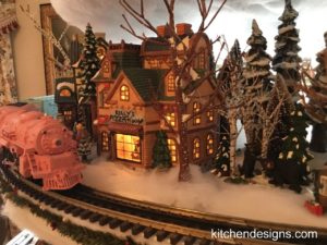 TRAIN TREE LAYOUT DESIGNED BY KITCHEN DESIGNS BY KEN KELLY