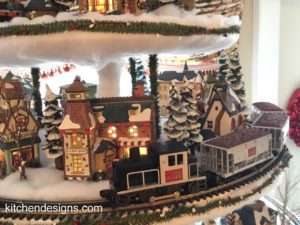 TRAIN TREE LAYOUT DESIGNED BY KITCHEN DESIGNS BY KEN KELLY