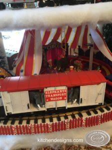 TRAIN TREE LAYOUT DESIGNED BY KITCHEN DESIGNS BY KEN KELLY