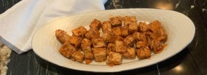 Tofu Baked with BBQ Sauce
