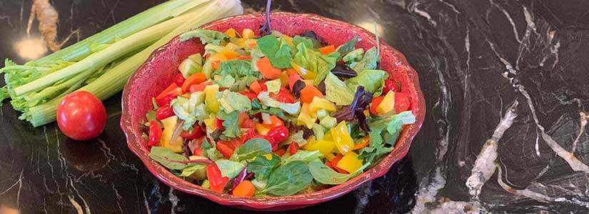 Everyday Salad & Spiced Nuts