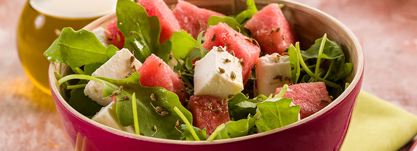 Watermelon Green Salad