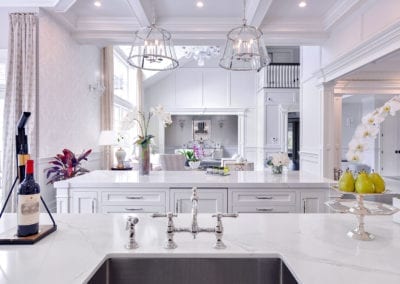 Nordic White Maple Kitchen, Islands - Brookville