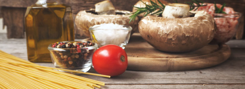 Angel Hair Pasta with Portobello Mushrooms