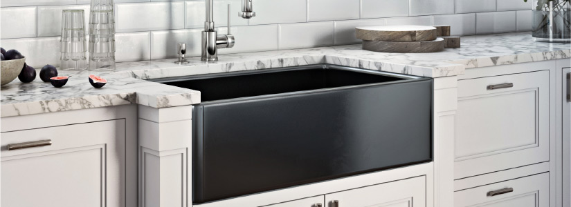 Ruvati's New Black Farmhouse Sink