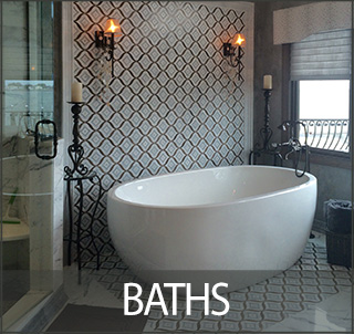 long island bath showroom project photos at Ken Kelly kitchens