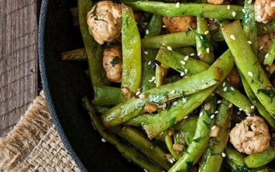 Green Beans & Chicken Bowl