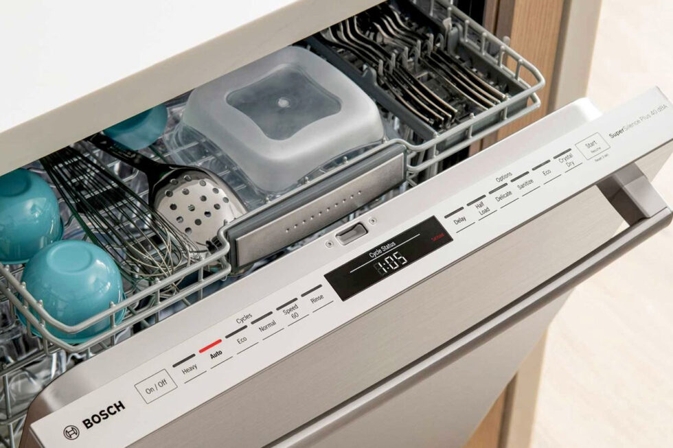 New Dishwasher Maximum Cleaning With No Prerinsing from Bosch