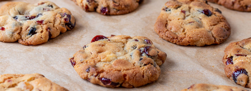 Chocolate Chip, Oatmeal, Toffee, Cranberry Cookies