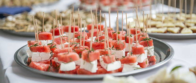 Party Appetizers for a Pretty Food Display
