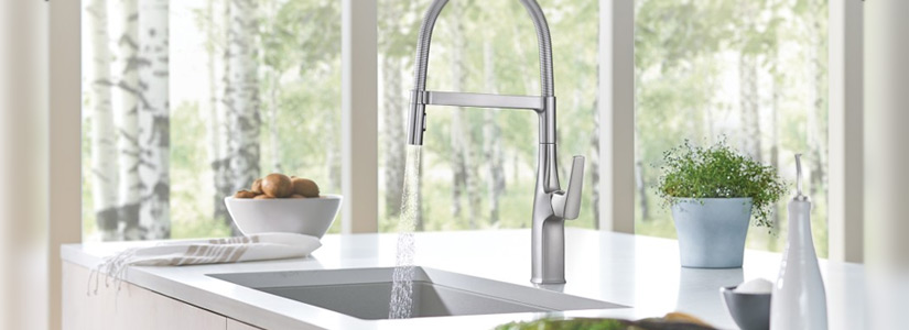 blanco RIVANA contemporary faucet collection