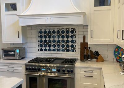 White Kitchen, White Range, Stainless Steel Range Oven