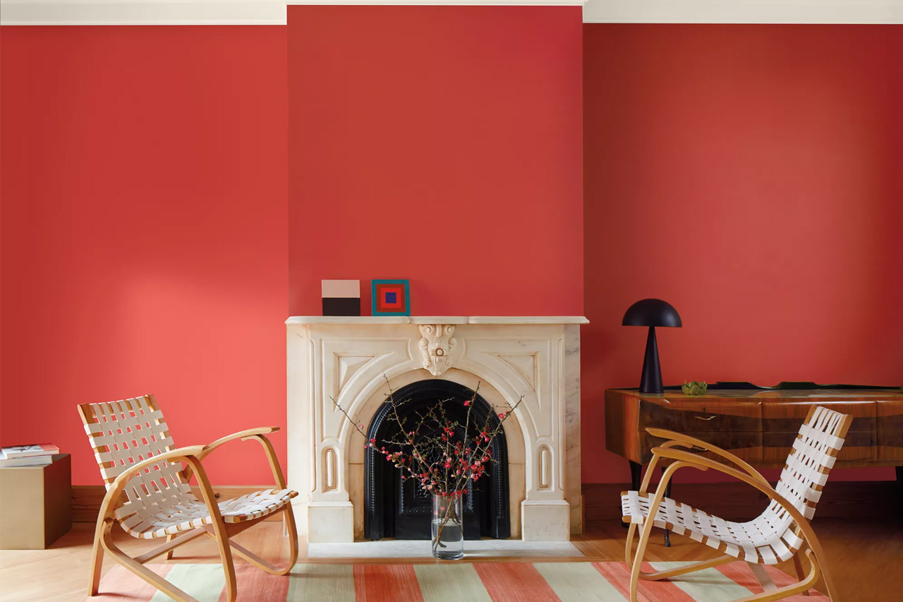 Benjamin Moore: Color-of-the-year Raspberry Blush