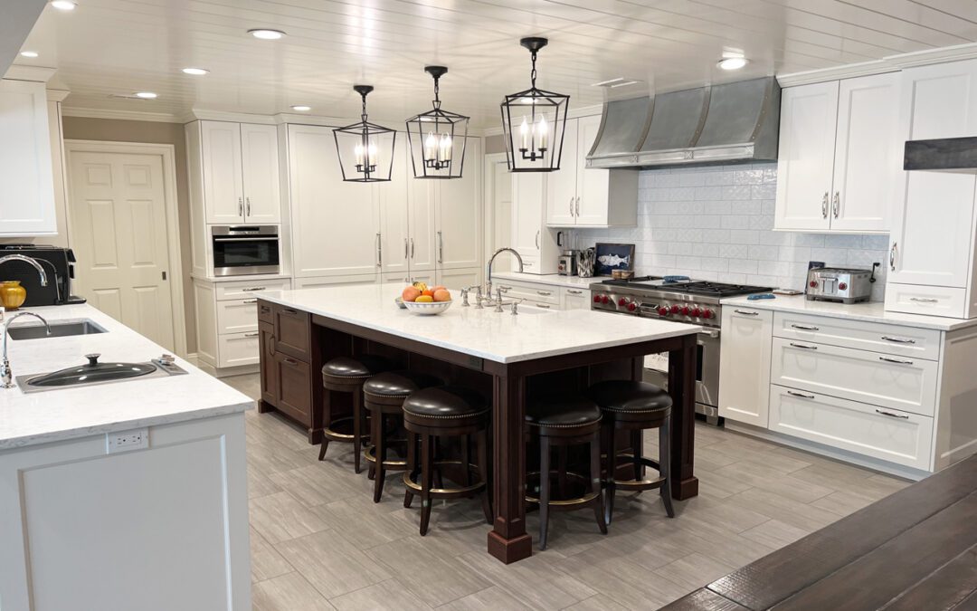 Oyster Bay Large Scale White Kitchen for Serious Chefs